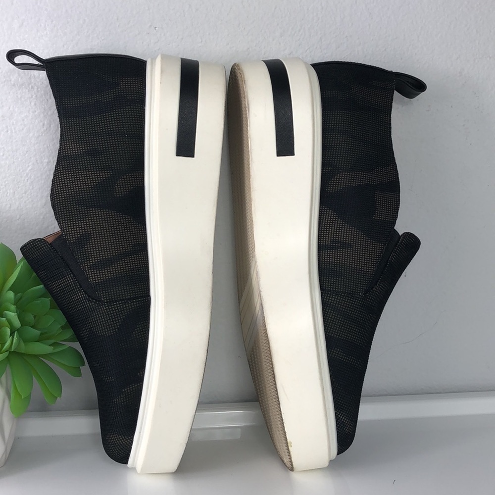 Paolo Linea Kai Platform Sneaker Dark Camo Slip On 6.5 - Picture 12 of 16